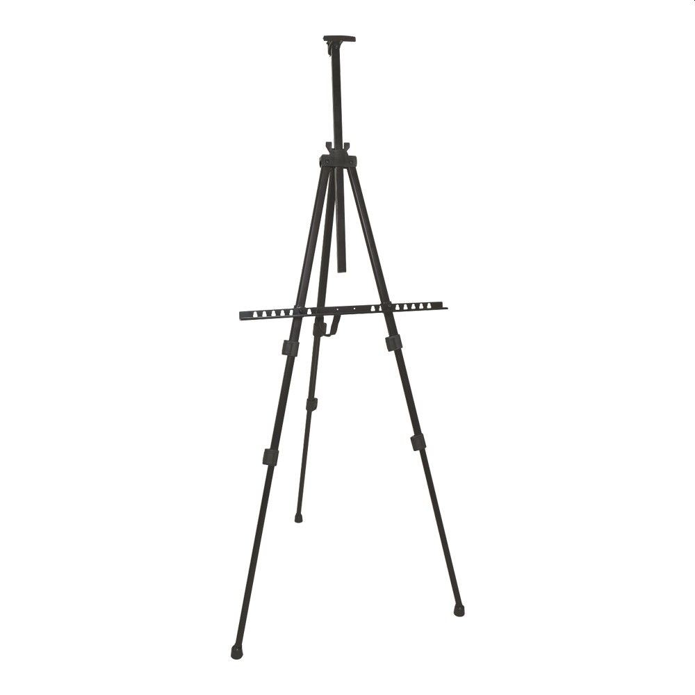 Trepied sevalet metalic tip A, inaltime reglabila maxim 180 cm, husa, Daco - imagine 7